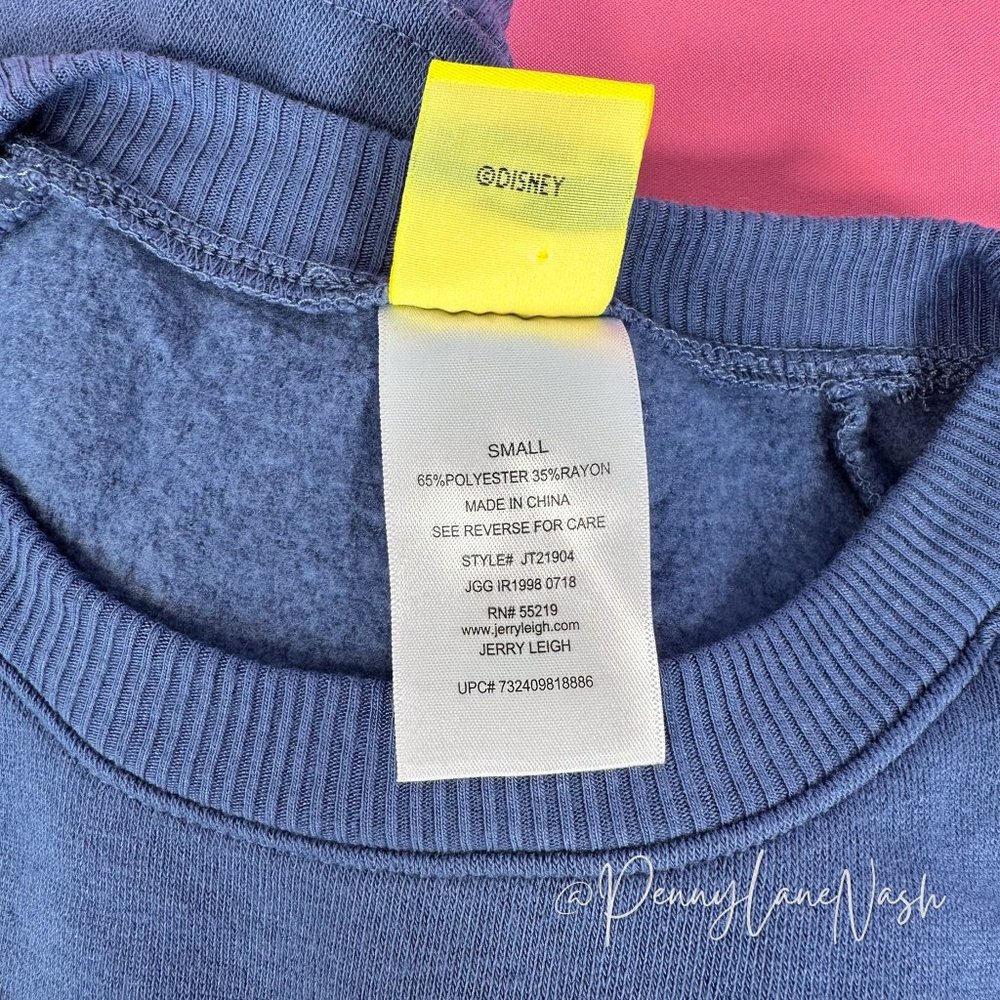 Disney Kids Mickey Mouse 1928 Jerry Leigh Sweatshirt Blue - Picture 9 of 9
